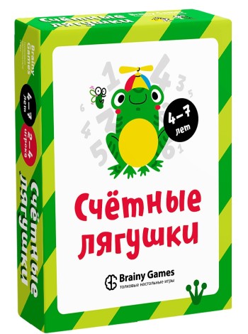 Счётные лягушки BRAINY GAMES 