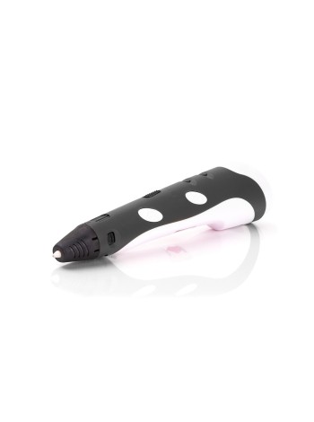 3D ручка Spider Pen START Серый.Комплект с пластиком и трафаретами