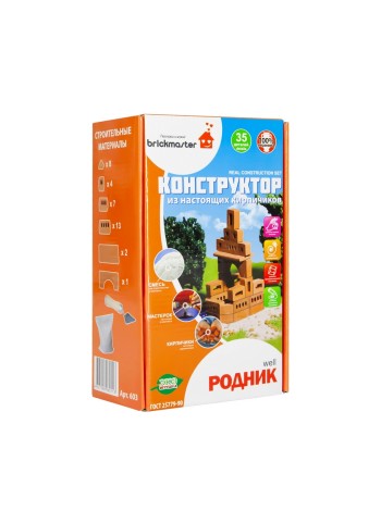 Родник 2 в 1 (35 деталей) Конструктор BRICKMASTER