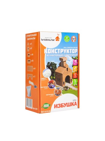 Избушка (37 деталь) Конструктор BRICKMASTER