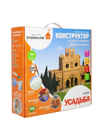 Усадьба (484 деталь) Конструктор BRICKMASTER