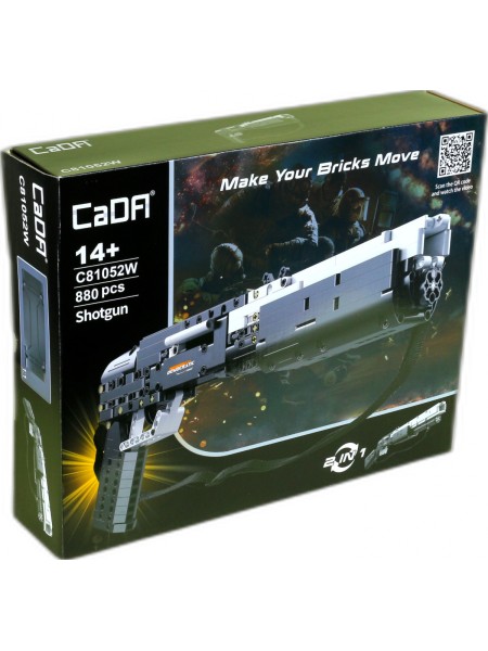 Конструктор CaDA Дробовик 2 в 1 / C81052W