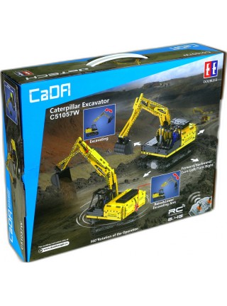 Конструктор CaDa C51057W Экскаватор на радиоуправлении