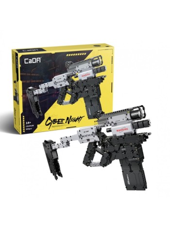 Конструктор CaDA C81051W Cyberpunk 2077: Пистолет-пулемет G58 CaDa