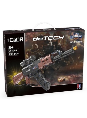 Конструктор CaDa C61009W Автомат Калашникова с прицелом AK47 CaDa