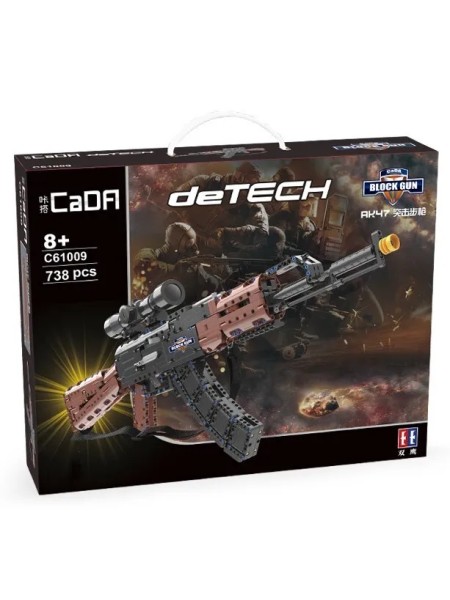 Конструктор CaDa C61009W Автомат Калашникова с прицелом AK47
