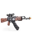 Конструктор CaDa C61009W Автомат Калашникова с прицелом AK47 CaDa