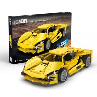 Конструктор CaDa C52021W Спорткар Молния инерционный
