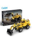 Конструктор CaDA C65004W Погрузчик и Бульдозер 2 в 1 CaDa