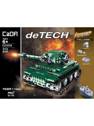 Конструктор CaDa C51018W Танк Tiger на радиоуправлении