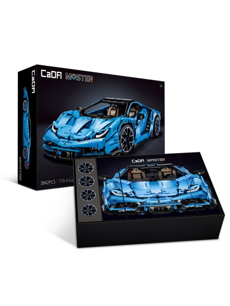Конструктор CaDa C61041W Lamborghini Centenario, масштаб 1/8