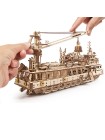 Сборная модель UGEARS Научно-исследовательское судно