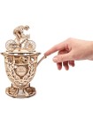 Сборная модель Ugears Автоматон "Велосипедист"