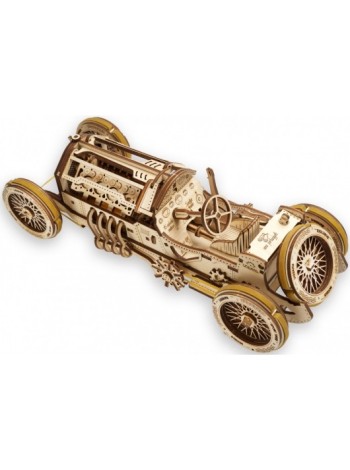 Сборная модель Ugears Спорткар U-9 Гран-при UGEARS