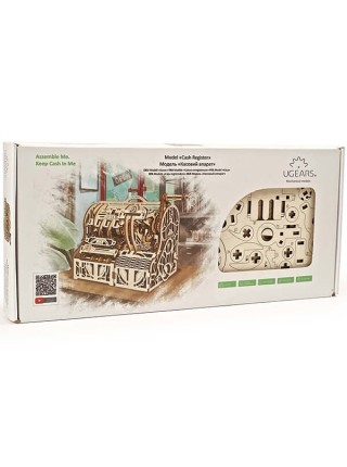Сборная модель UGEARS Кассовый аппарат