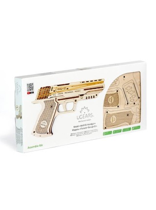 Сборная модель Ugears Пистолет Вольф-01
