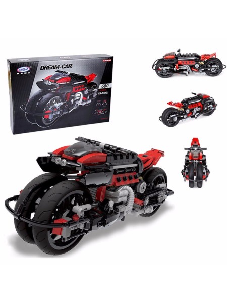 Конструктор XINGBAO XB-03021 Футуристичный мотоцикл
