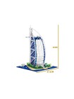 Конструктор Zhe Gao (QL0963), Отель Бурдж-эль-Араб (Отель Парус в Дубае) ZHE GAO