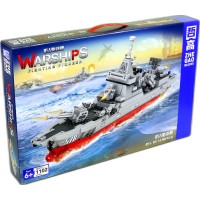 Конструктор ZheGao QL2117 Эскадренный миноносец Тип 055