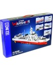 Конструктор ZheGao QL2118 Военный корабль ZHE GAO