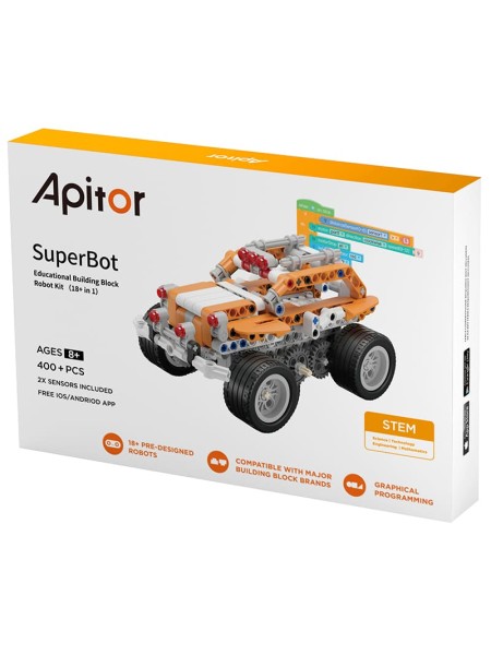 Apitor SuperBot Электронный программируемый робот конструктор