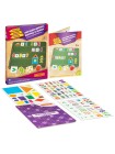 Магнитные игры BONDIBON, Изучаем цифры, формы и знаки  (87 магнитов)