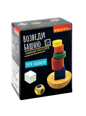 Настольная игра БАЛАНСИР «ВОЗВЕДИ БАШНЮ» 