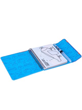 Компактные развивающие игры в дорогу ВОДНЫЕ РАСКРАСКИ. Многоразовые