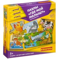 «Где мой малыш?» пазлы BONDIBON