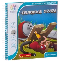 Деловые жуки - магнитная компактная игра для путешествий BONDIBON