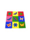 Бабочки (9 пазлов, 33×33 см) Мягкий пол ECO COVER