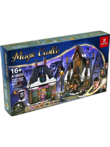 Конструктор KING 19070 Визит в деревню Хогсмид совместим с LEGO 76388 KING