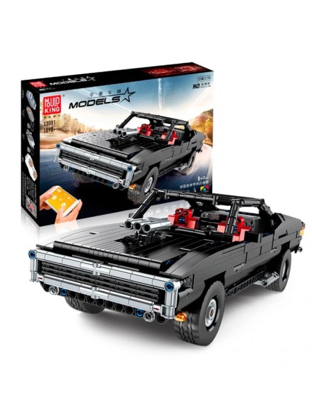 Конструктор Mould King 13081 Muscle Car Доминика Торетто с д/у