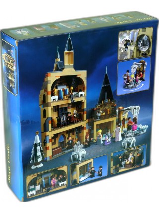 Конструктор KING 19065 Часовая башня Хогвартса, совместим с LEGO 75948