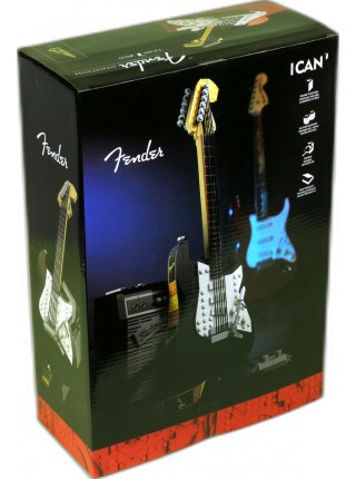 Конструктор KING A62632 гитара Fender Stratocaster #037, совместим с LEGO Ideas 21329