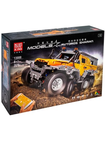 Конструктор Mould King 13088 Avtoros Shaman Вездеход ШАМАН 8x8 с д/у MOULD KING