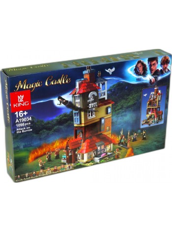 Конструктор KING 19034 Нападение на Нору совместим с LEGO 75980 KING