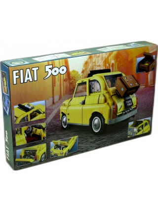 Конструктор KING 71063 Fiat 500, совместим с LEGO 10271
