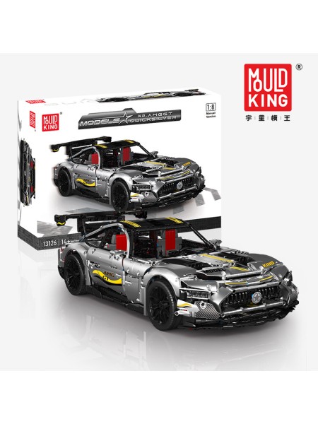 Конструктор Mould King 13126 Мерседес AMG GT QuickSilver