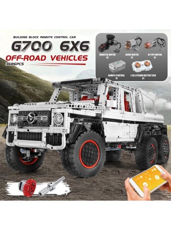 Конструктор Mould King 13061 Mercedes Benz G700 6х6 с д/у MOULD KING