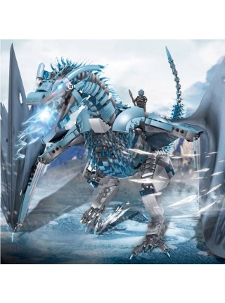 Конструктор King 9902 Игра Престолов Дракон Короля ночи Визерион