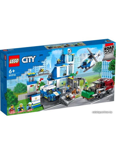 Конструктор LEGO City 60316 Полицейский участок