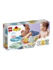 Конструктор LEGO Duplo 10965 Приключения в ванной: плавучий поезд для зверей