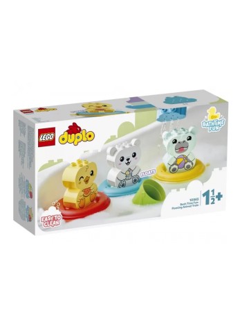 Конструктор LEGO Duplo 10965 Приключения в ванной: плавучий поезд для зверей