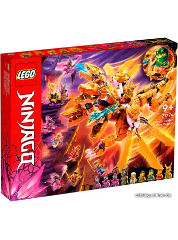 Конструктор LEGO Ninjago 71774 Золотой ультрадракон Ллойда