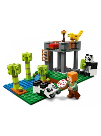 Конструктор ЛЕГО Minecraft 21158 Питомник панд