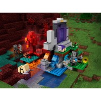 Конструктор LEGO Minecraft 21172 Разрушенный портал