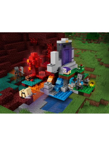 Конструктор LEGO Minecraft 21172 Разрушенный портал