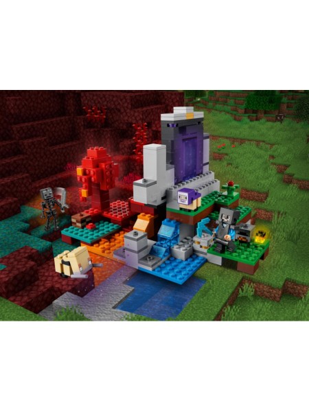 Конструктор LEGO Minecraft 21172 Разрушенный портал