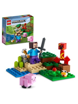 Конструктор LEGO Minecraft 21177 Засада Крипера